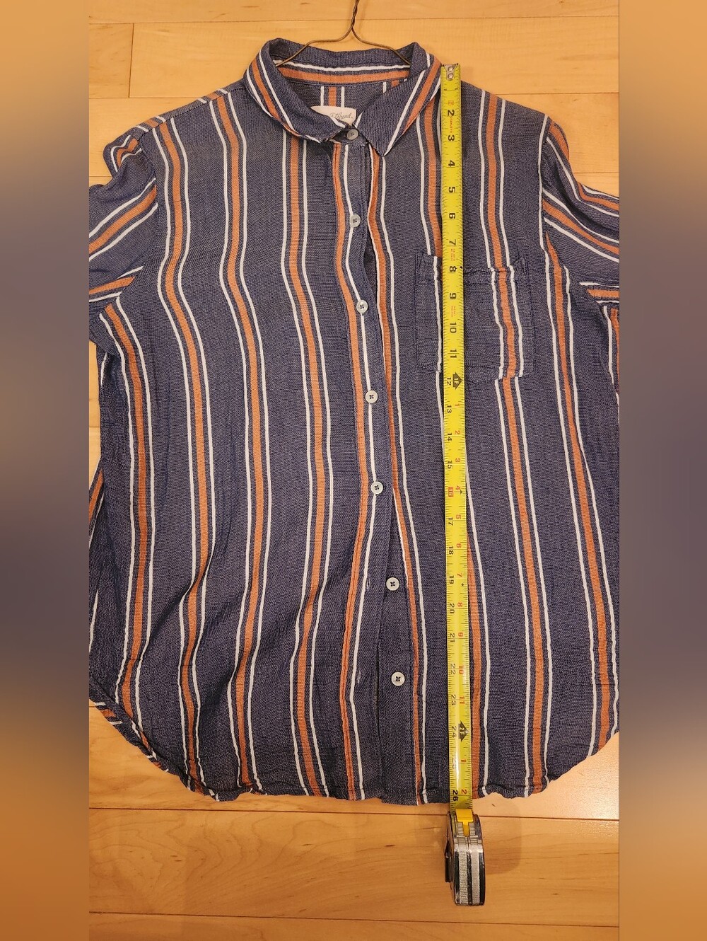 Universal Thread Womens Cotton Rayon Button Down Shirt - Large - Picture 8 of 8